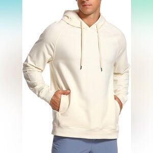 CRZ YOGA Hoodies for Men French Terry Hooded Sweatshirts